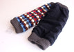 Multicolor Woolen Sherpa Legwarmers - nepacrafts