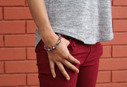Sizzle In The Dark Roll Beads Bracelet - nepacrafts