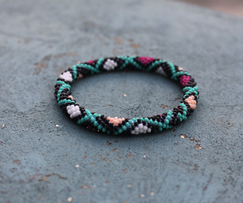 Splash Roll Beads Bracelet - nepacrafts