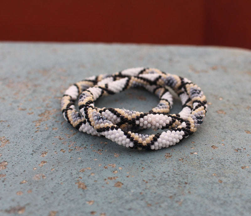 Crocheted Roll On Bracelet - nepacrafts