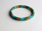 Sea Foam Roll On Bracelet - nepacrafts
