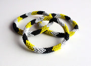 Bright Czech Roll On Bracelet - nepacrafts