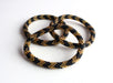 Gold and Black Beads Roll On Bracelet - nepacrafts