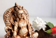 Zambala Kubera Resin Statue 5 Inch - nepacrafts