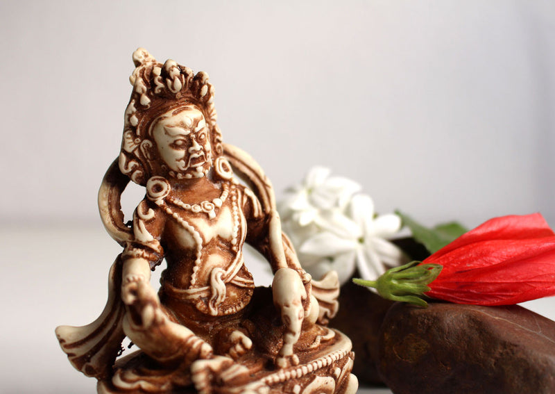 4" Resin Statue of God Of Wealth-Zambala Statue - nepacrafts