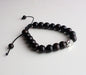 Rosewood Bracelet with Buddha Spacer - nepacrafts