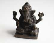 Ganesha Brass Statue 2.5 Inch - nepacrafts