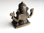 Ganesha Brass Statue 2.5 Inch - nepacrafts
