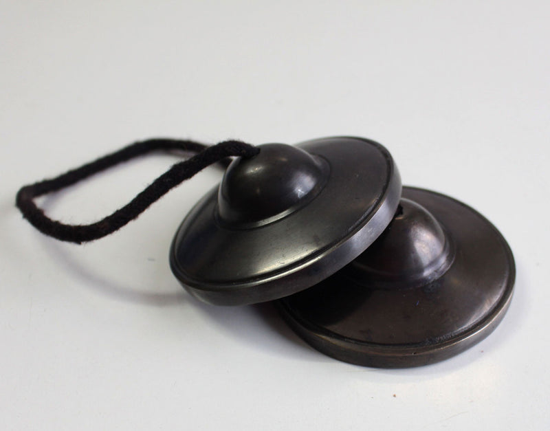 Black Painted Musical Tingsha Gift Pack - nepacrafts