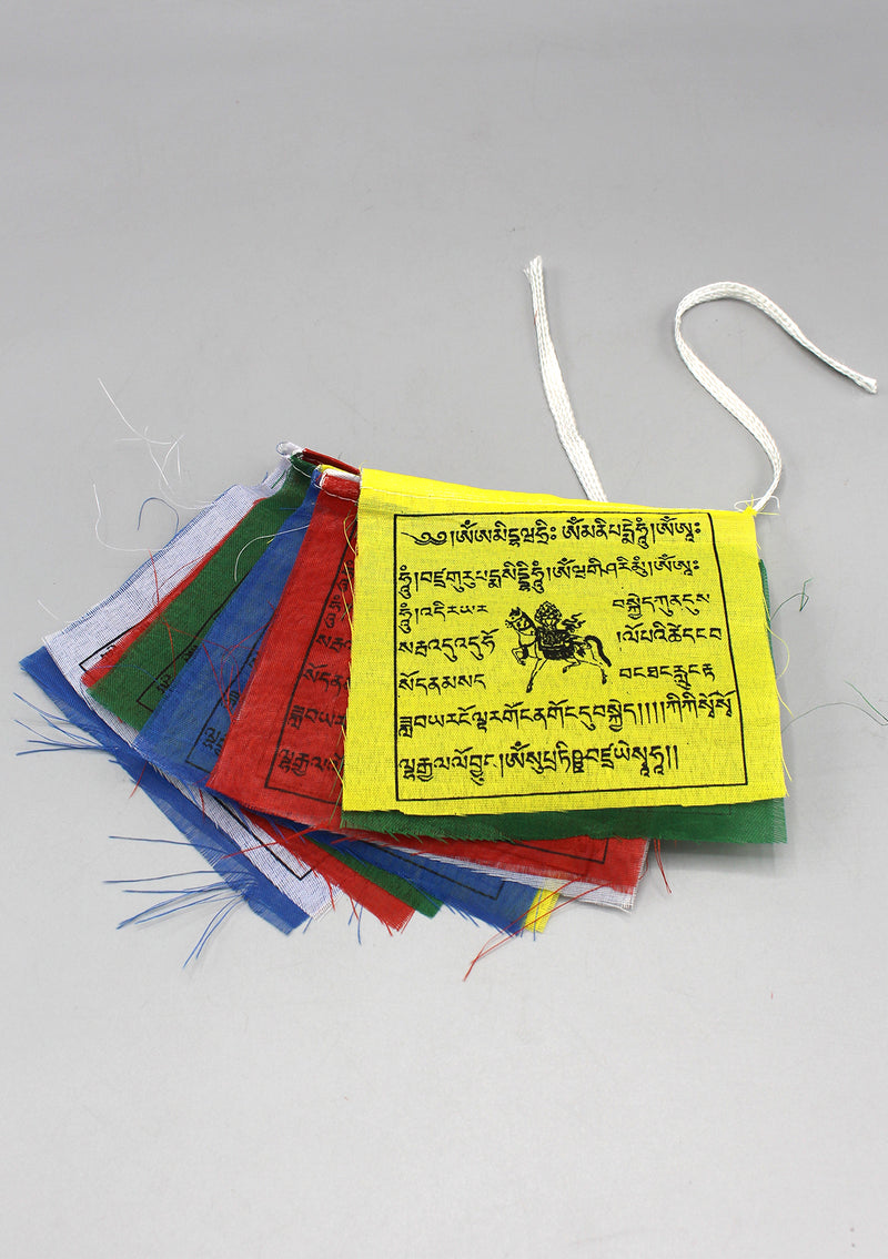 Five Rolls of Polyester Windhorse Prayer Flags