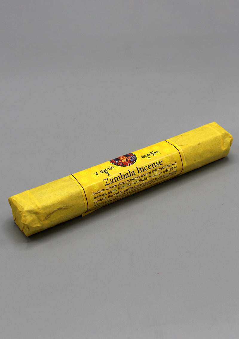 Zambala, The Lord of Wealth Tibetan Incense