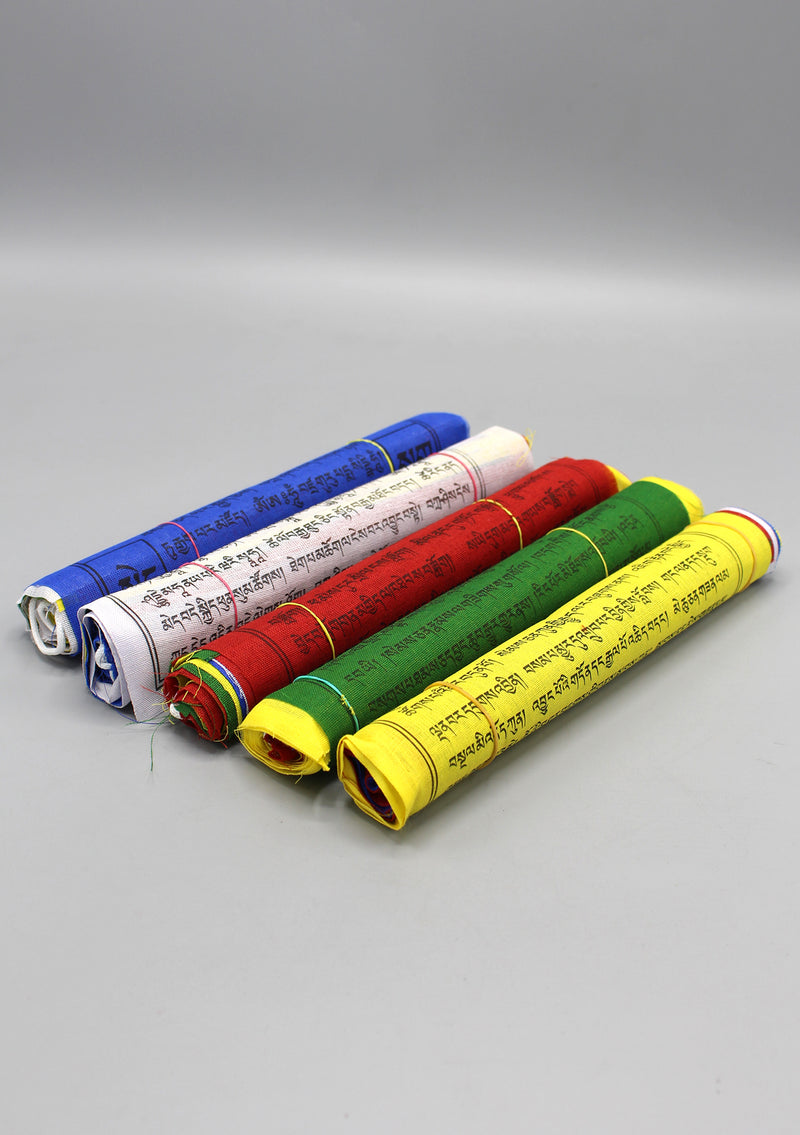Tibetan Prayer Flags Mixed Deity 10 Cotton Sheets