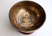 Chenrezig Carved Tibetan Singing Bowl - nepacrafts