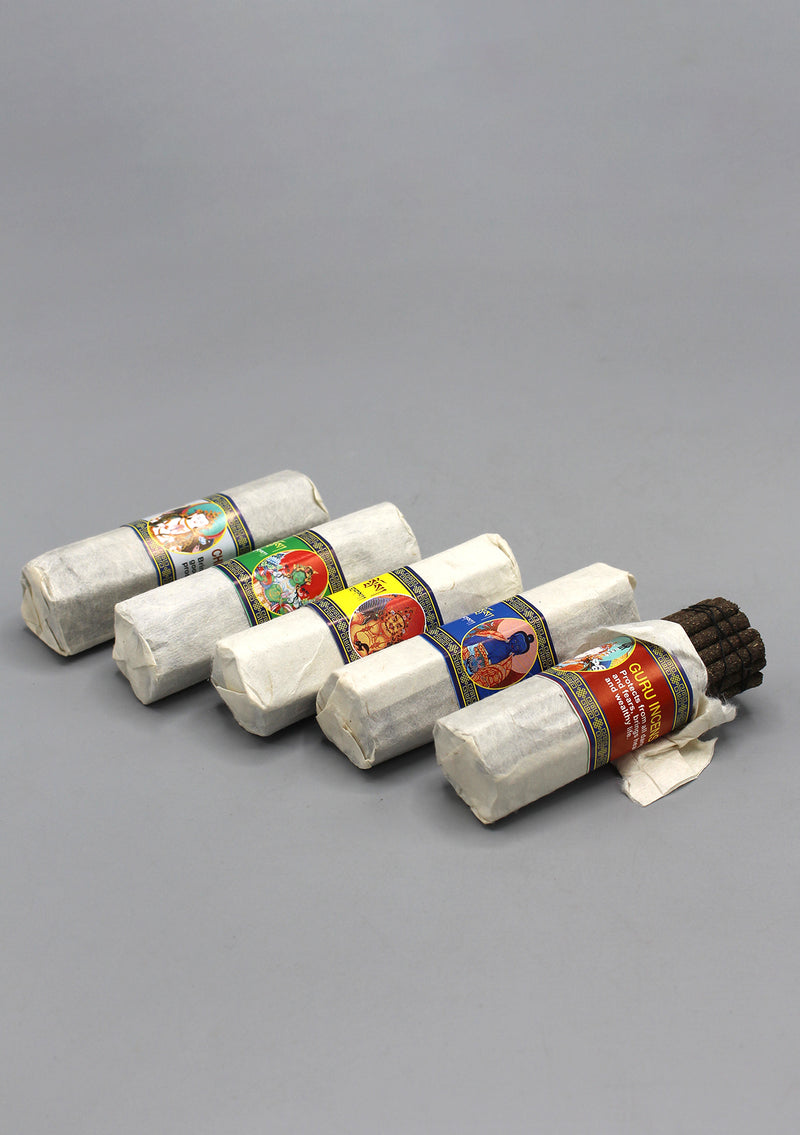 Five Set of Mini Tibetan Deities Incense Gift Pack