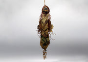 Brass Mahakala Wrathful Deity Wall Hanging - nepacrafts