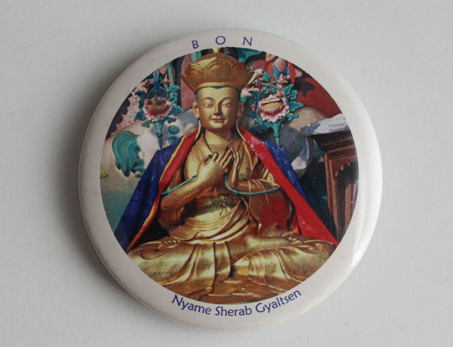 BON Buddhist Nyame Sherab Gyaltsen Fridge Magnet - nepacrafts