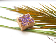Auspicious Endless Knot Wooden Stamp - nepacrafts