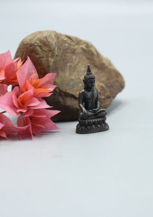 Brass Mini Shakyamuni Buddha Statue