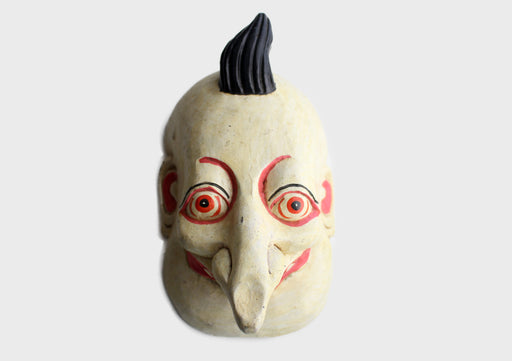 Wooden Joker Wall Hanging Decor Mask - nepacrafts