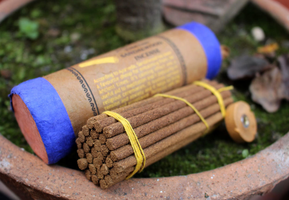 Tibetan Sandalwood Incense Sticks - nepacrafts