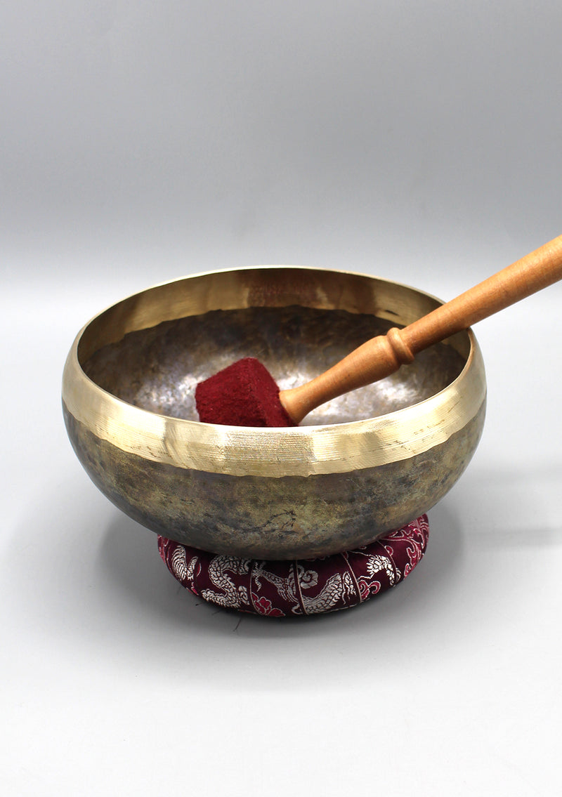 Hand Hammered Tibetan Meditation Singing Bowls