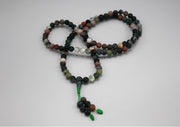 Mix Jade Tibetan Prayer Mala - nepacrafts