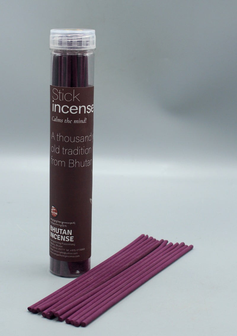 Kuengacholing Peozokhang (Gelephu) Bhutan Red Incense