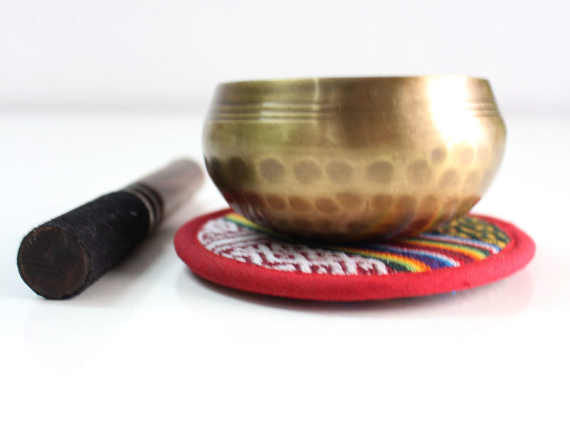 Mini Hand Hammered Couprey Singing Bowls 7.5cms