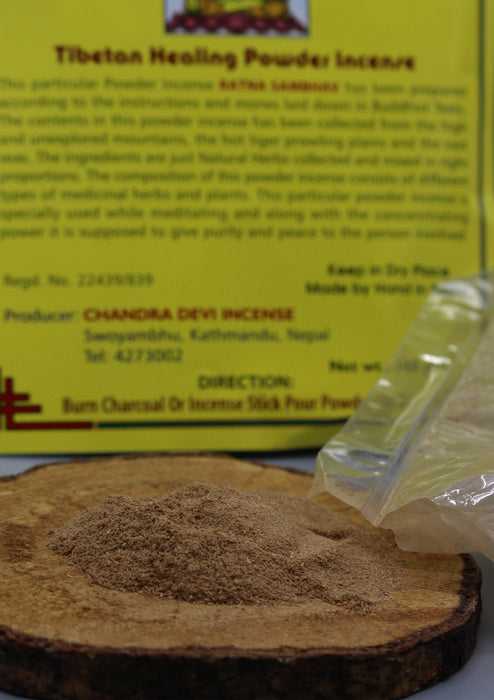 Ratna Sambhav Tibetan Healing Powder Incense
