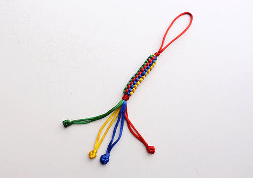 Hand Knotted Colorful Hanging Decor, Car Hanging Amulet - nepacrafts