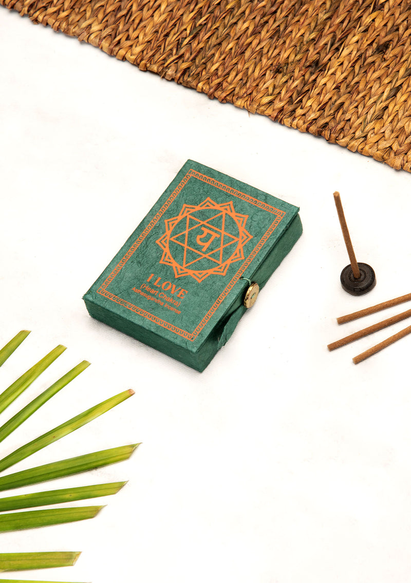 Heart Chakra Asthasugandha Tibetan Incense Gift Box