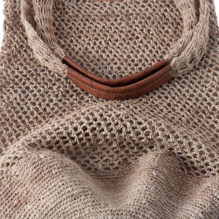 Handmade Fairtrade Nettle Tote Bag