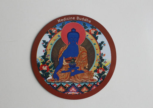 Medicine Buddha Fridge Magnet - nepacrafts