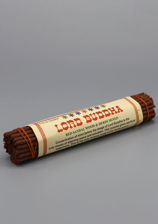 Lord Buddha Sandalwood and Herbs Mixed Incense - nepacrafts