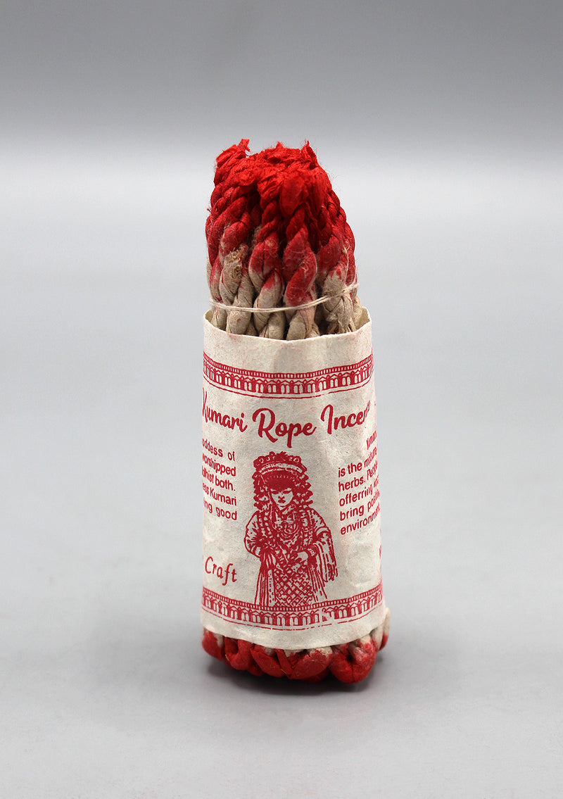 Nepalese Hand-rolled Kumari Rope Incense