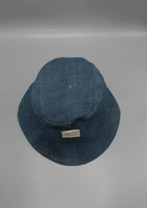 Sustainable Handmade Blue Hemp Hat