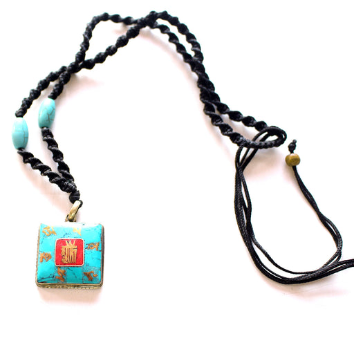 Tibetan Kalachakra Pendant - nepacrafts