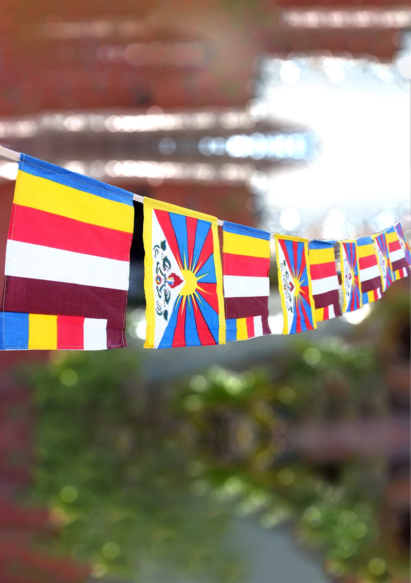 Tibetan Buddhist Cotton Prayer Flags