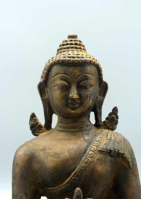 Healing Medicine Buddha Statue 8.5"