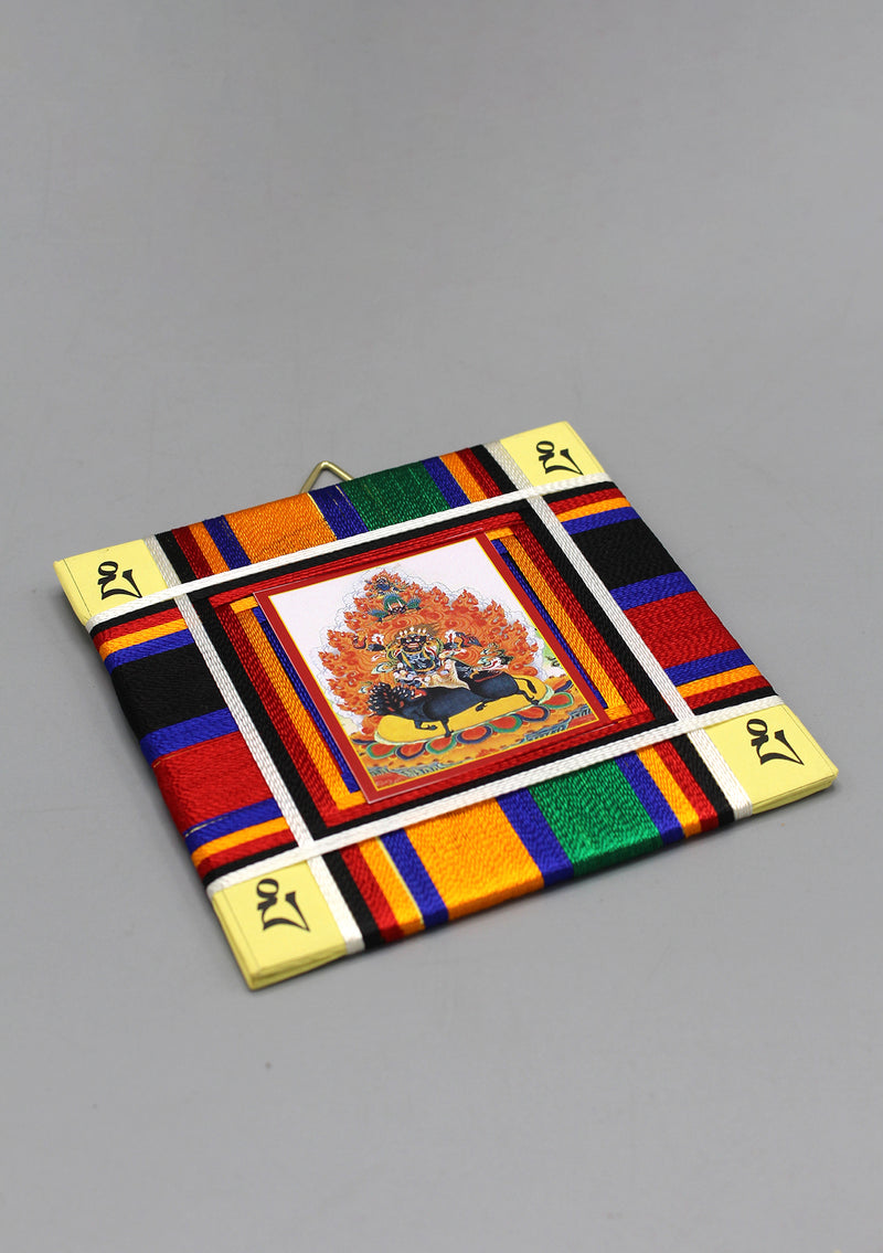 Tibetan Deity Mahakala Door Protection Amulet