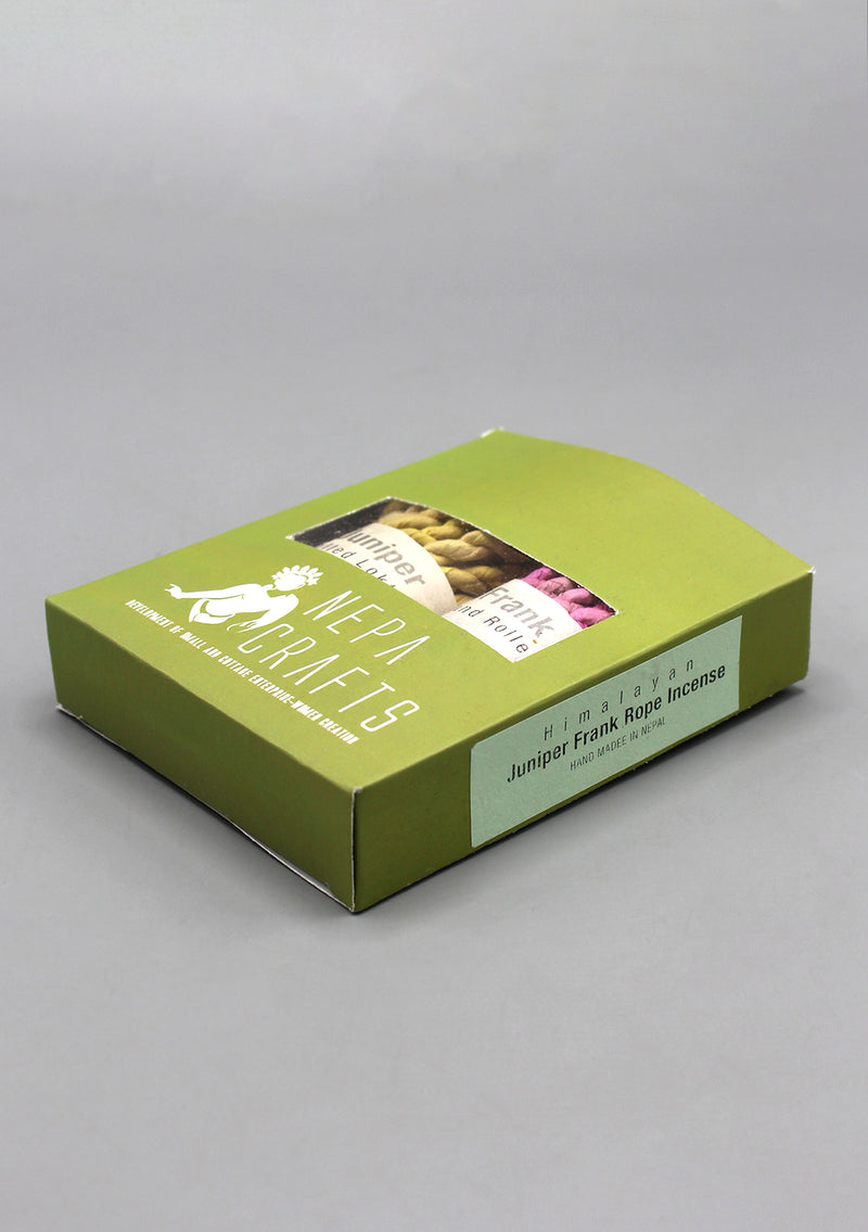Juniper Frankincense Rope Incense Gift Box