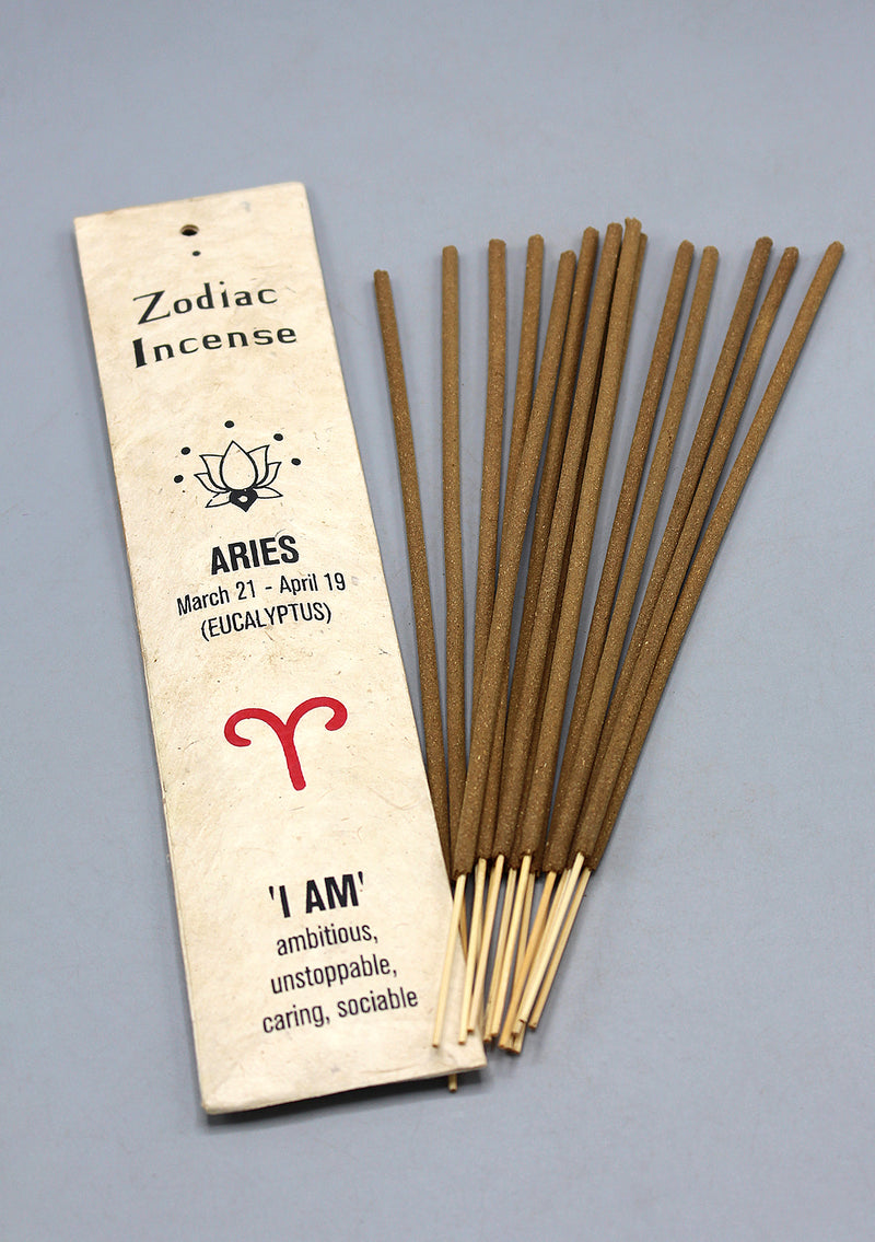 Eucalyptus Aries Zodiac Incense