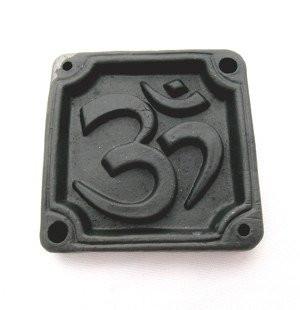 Clay Om Incense Burner - nepacrafts