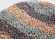 Classic Blue and Gray Mulicolor lining Hemp Cap, Hemp Unisex Beanie - nepacrafts