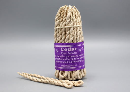 Cedar Rope Incense - nepacrafts