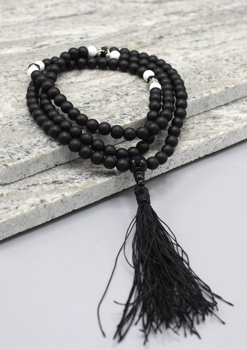 108 Beads Tibetan Black Prayer Mala