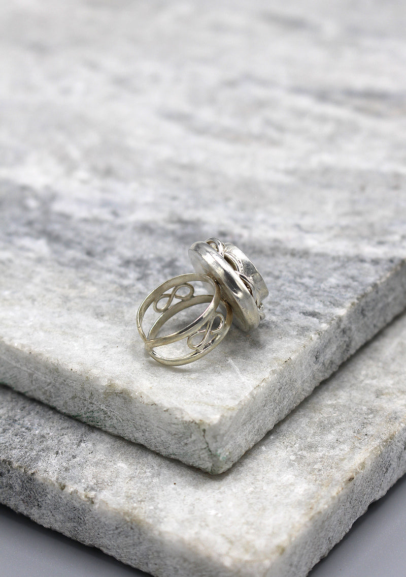 Infinity Design Ying Yang Unisex Finger Ring