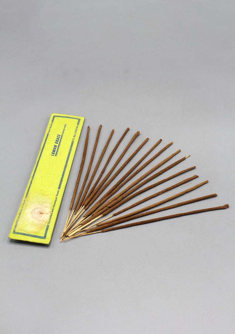 Lemon Grass Flora Incense Sticks Set of 10