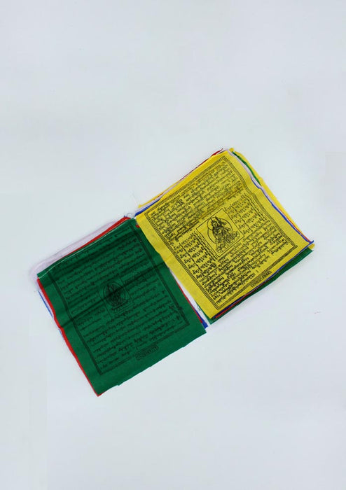 Divine Blessings Fine Cotton Tibetan Prayer Flags 5 Roll Gift Pack