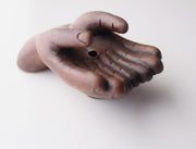 Offering Hands Clay Incense Burners - nepacrafts